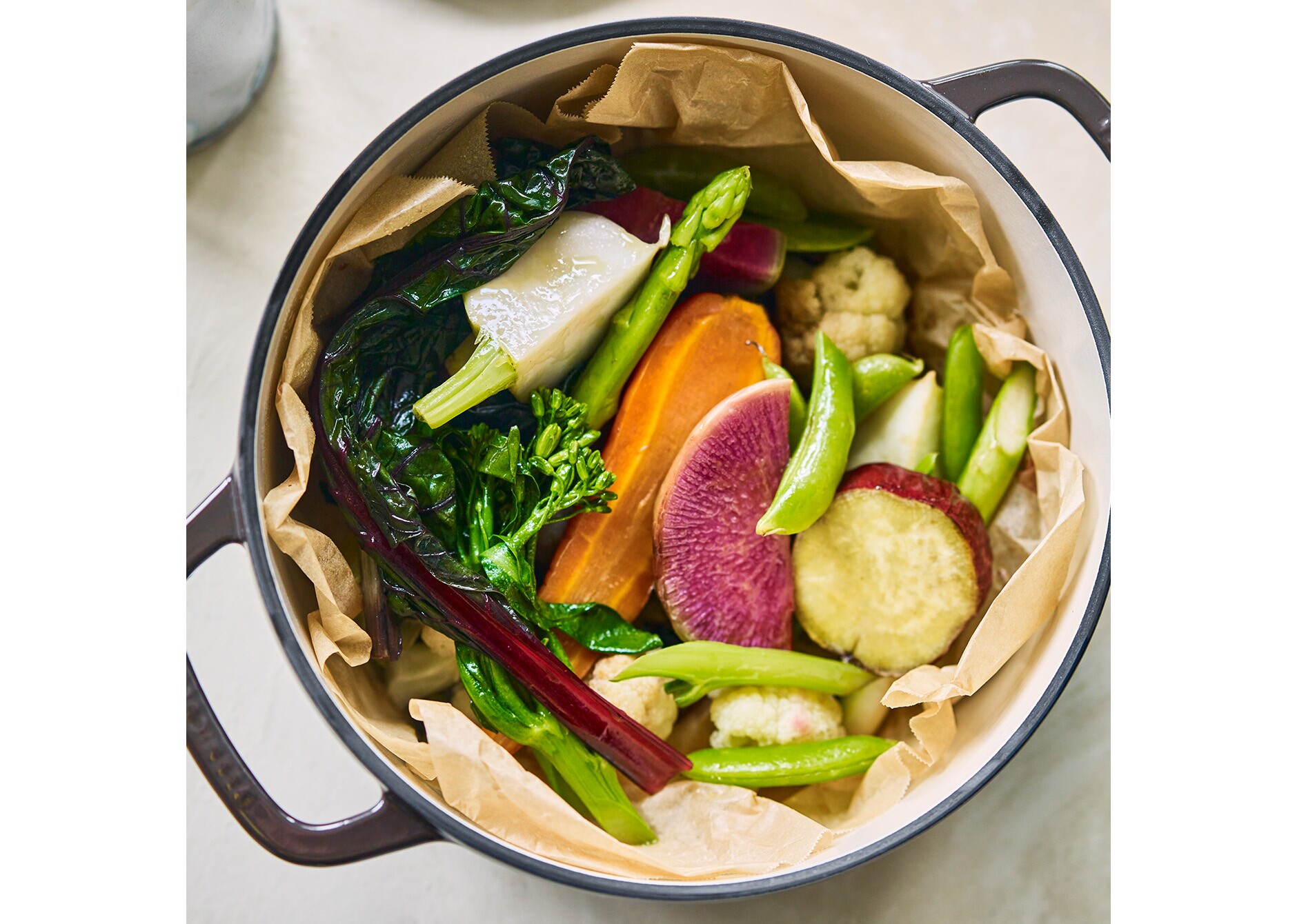 オーブンポット 2 22cm セルフスタンディングリッド[オーシャン