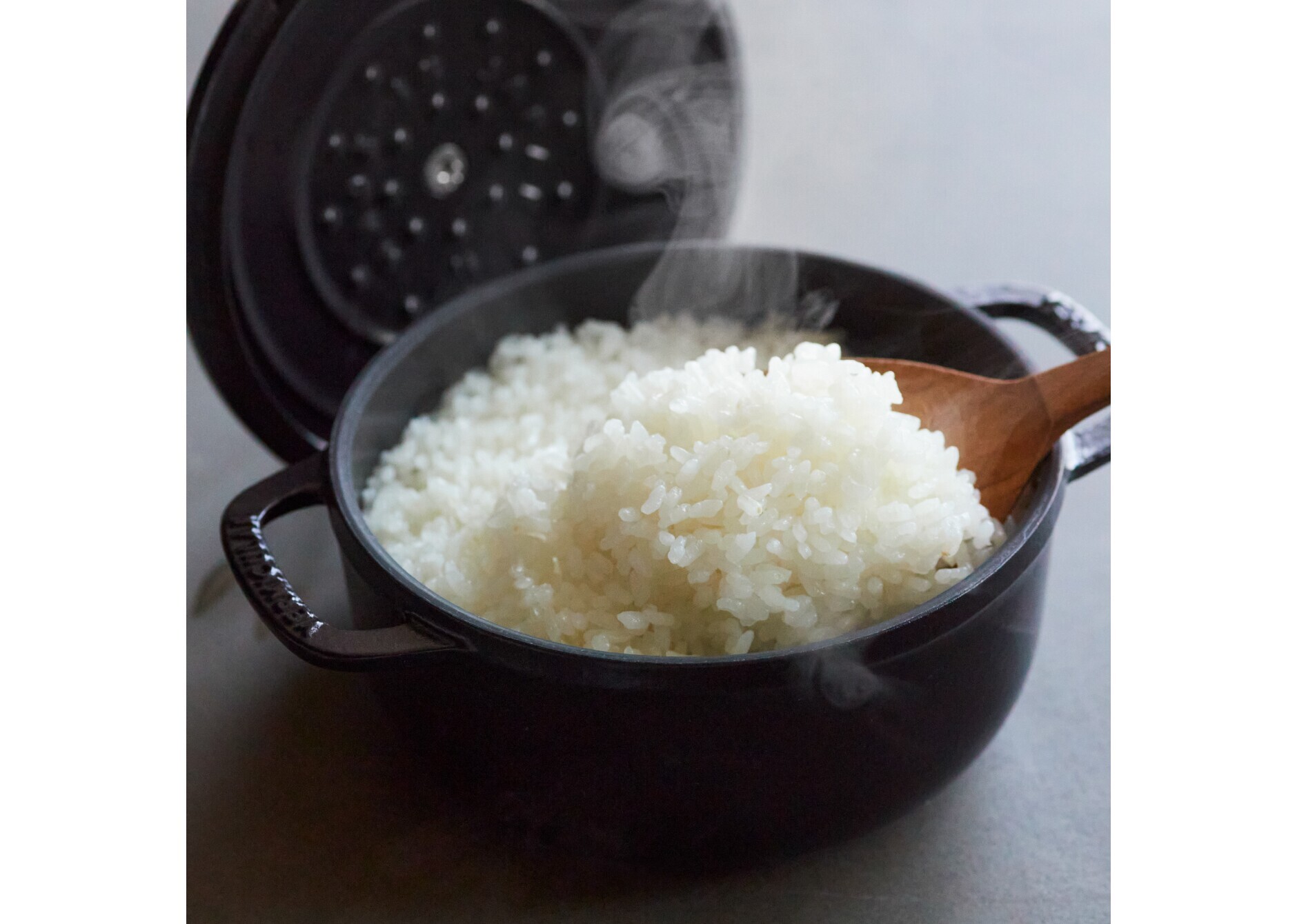 オーブンポット 2 MINI 14cm ベーシックノブ[オイスターグレー