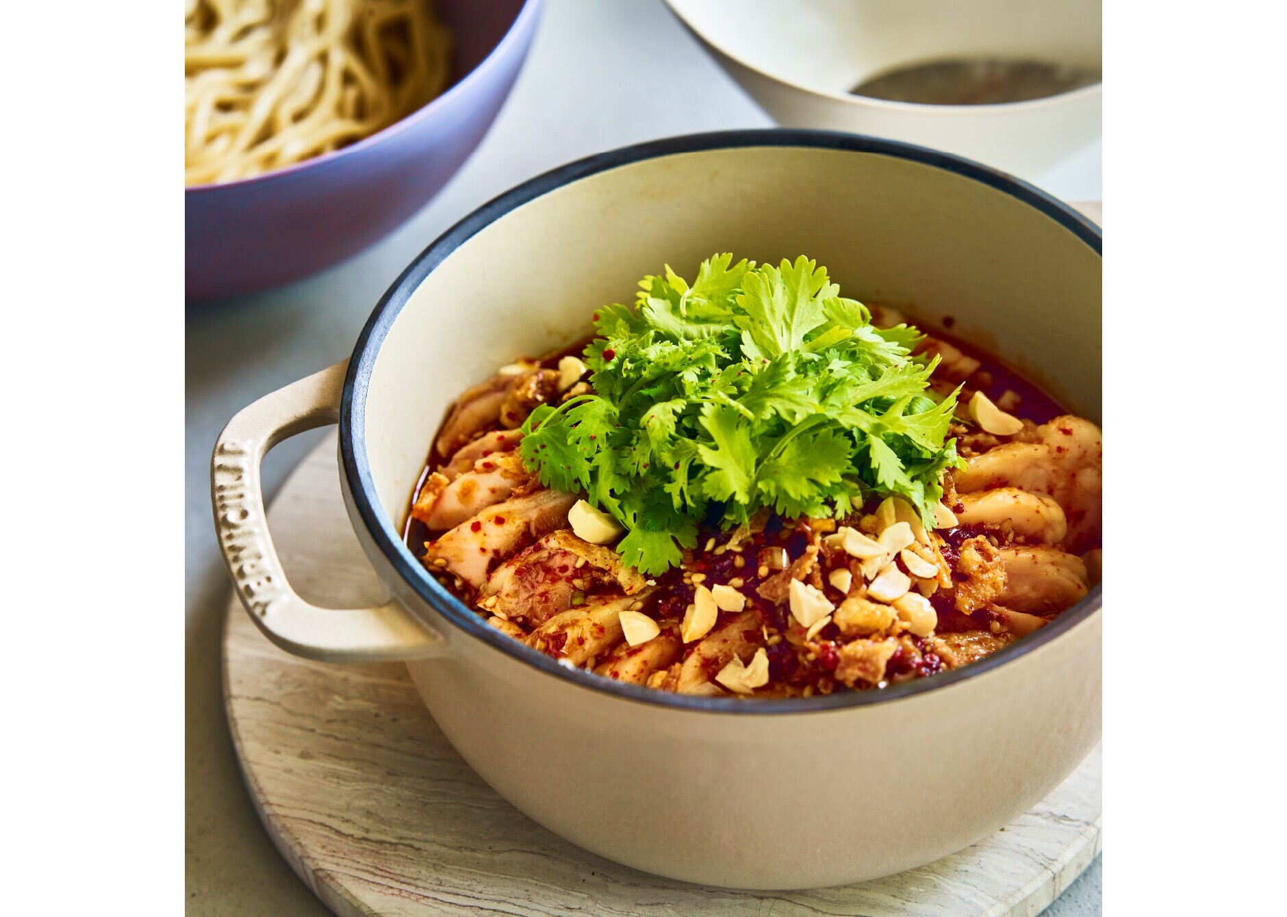 オーブンポット 2 MINI 14cm ベーシックノブ[マットリネンベージュ