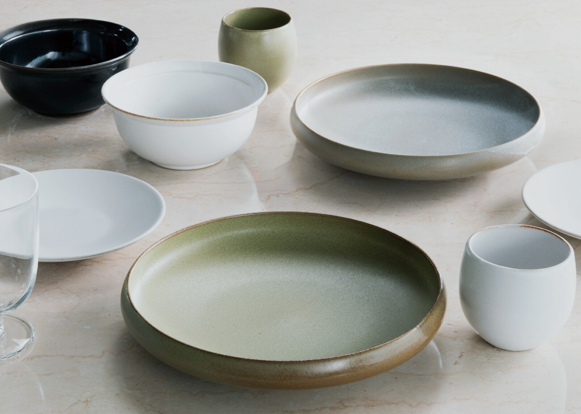 シャロウボウル カーブ 21cm[乳白］ | バーミキュラ公式オンライン