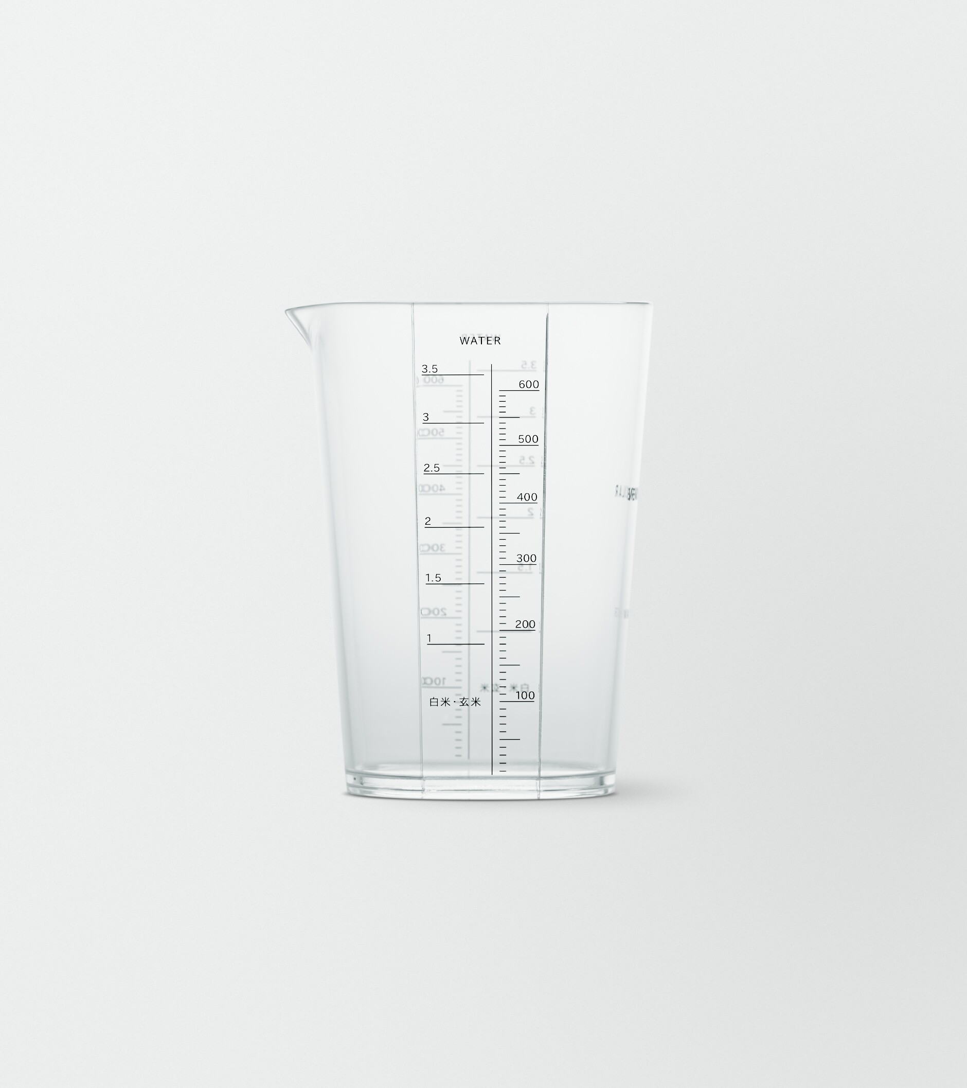 バーミキュラ ライスポットミニ / 水用計量カップ(3合炊き用 