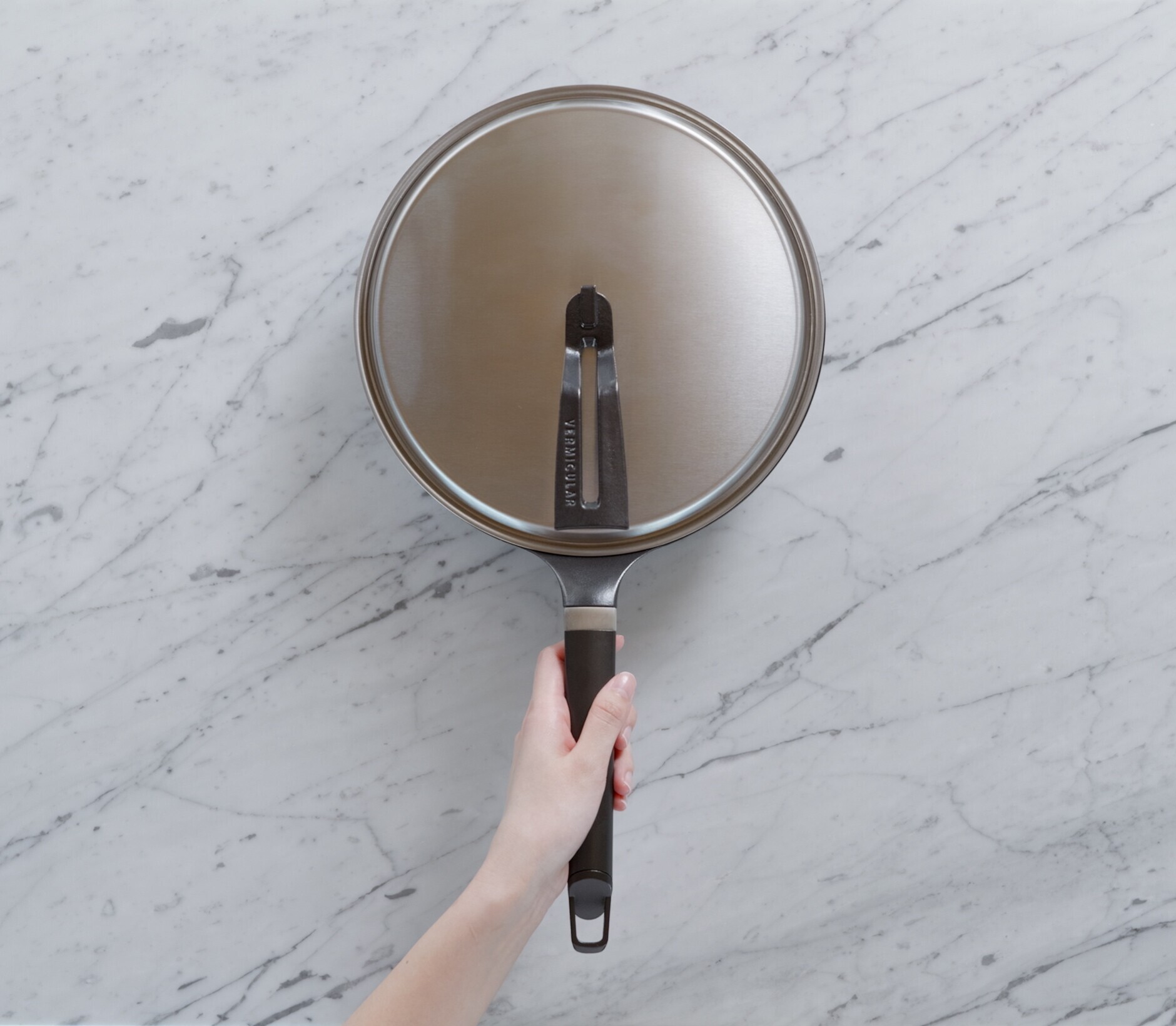 オーブンセーフスキレット 26cm DEEP 【ガラスリッドセット】[メタル